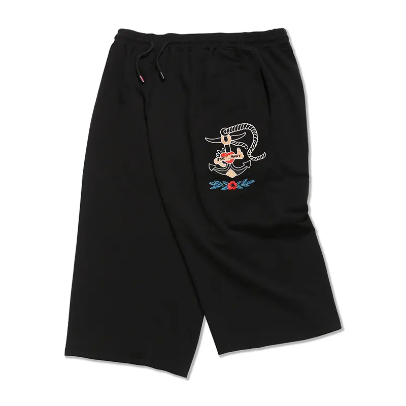 Bi Meng Chao Men Shorts Fat Plus Size Black - Image 3