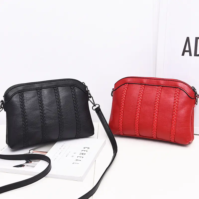 Purple Soft Leather Crossbody Bag for Women 2024 - Image 6