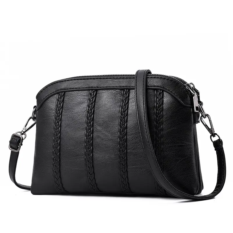 Purple Soft Leather Crossbody Bag for Women 2024 - Image 7