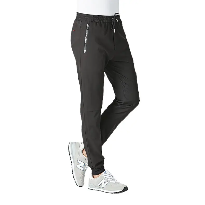 Men's 2022 Summer Casual Foot Pants Navy Quick-Drying - Image 10