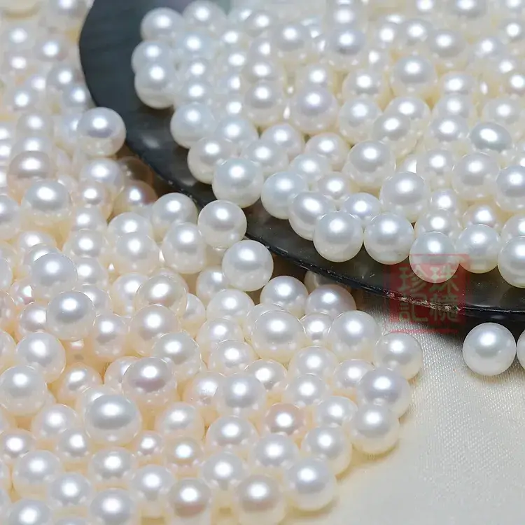 Natural Freshwater Pearl 3-13mm Ring Earrings Pendant Accessories - Image 2