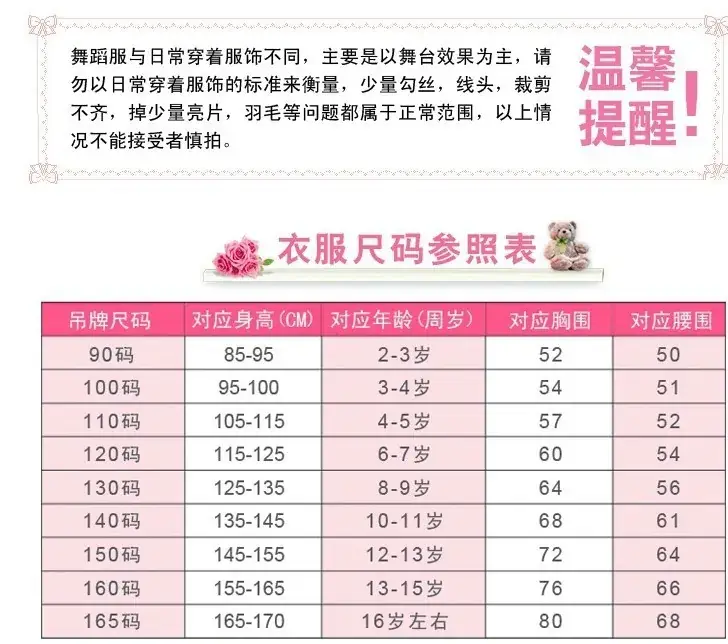 军装尺码