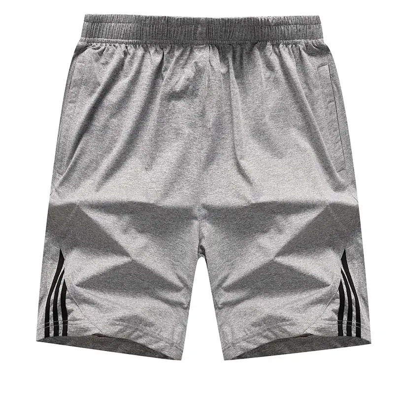 Men Grey Sports Shorts Large Cross Border - Image 5