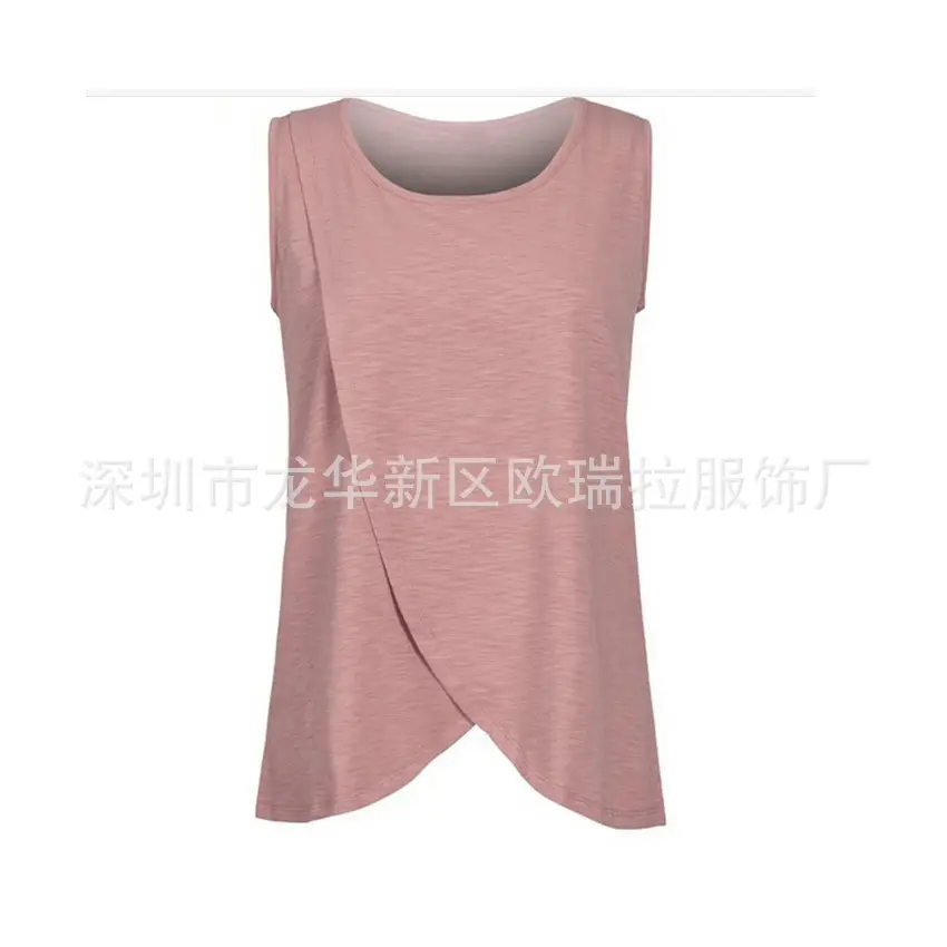 Light Blue Sleeveless Women's Summer Top - Image 6