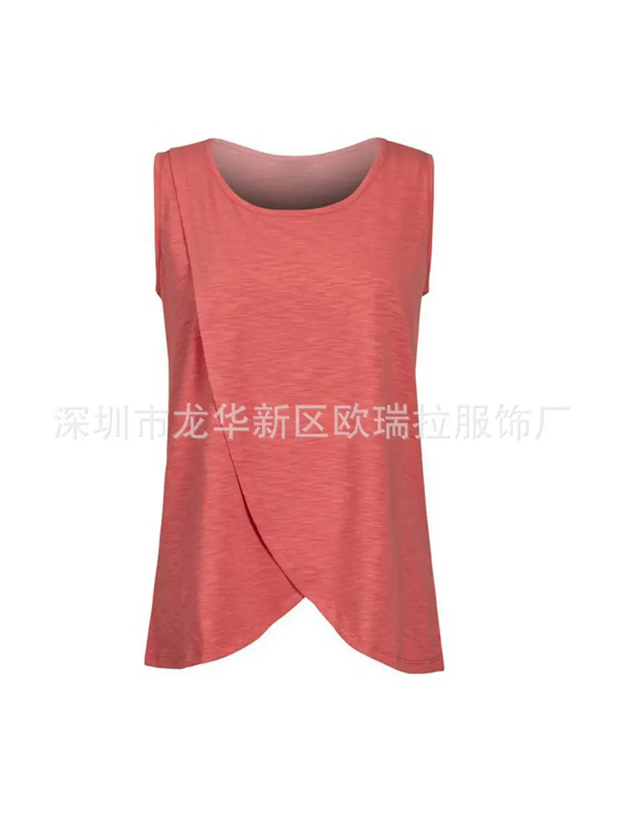Light Blue Sleeveless Women's Summer Top - Image 2