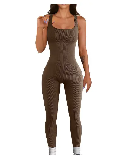 2024 Lavender Sleeveless Jumpsuit for Women - Image 2