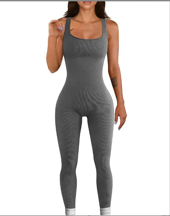 2024 Lavender Sleeveless Jumpsuit for Women - Image 8