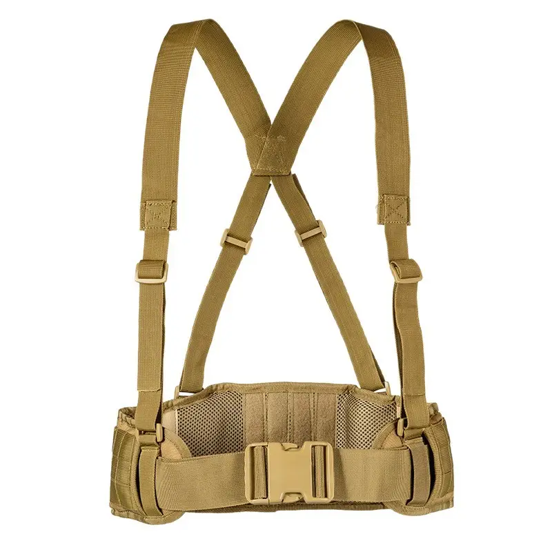 Tactical CS Belt Men Military Fan Special Service Belt Outdoor Sports Molle Convenient Waist Seal - Image 9