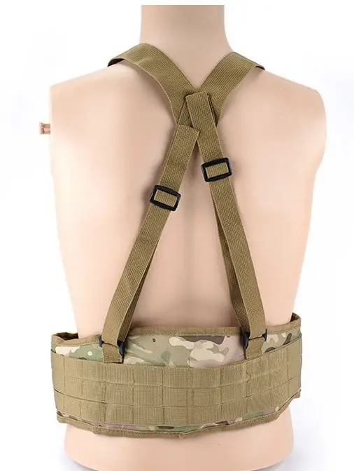 Tactical CS Belt Men Military Fan Special Service Belt Outdoor Sports Molle Convenient Waist Seal - Image 5