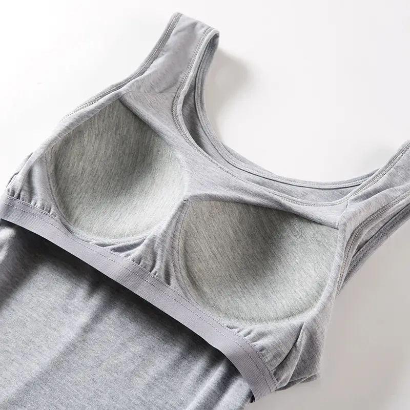 Blue Sling Up Yoga Vest Women Large