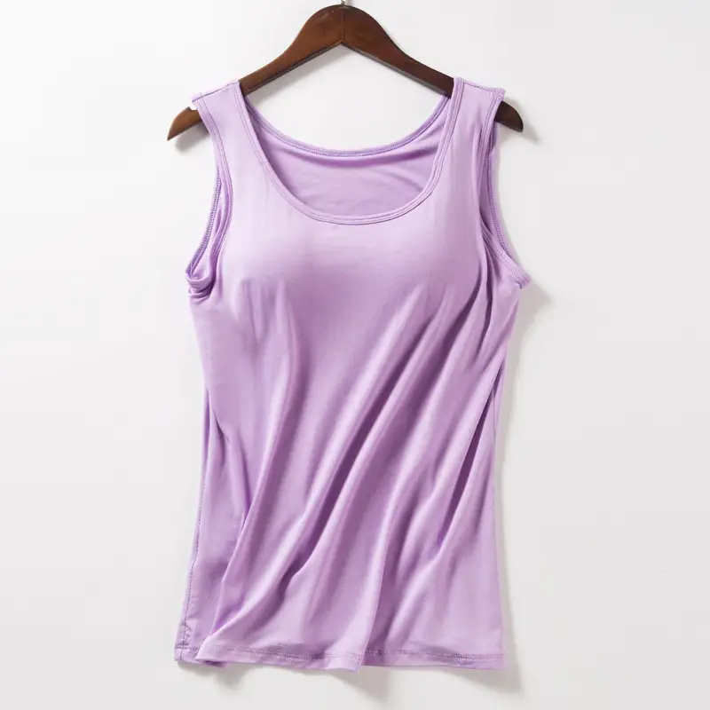 Blue Sling Up Yoga Vest Women Large