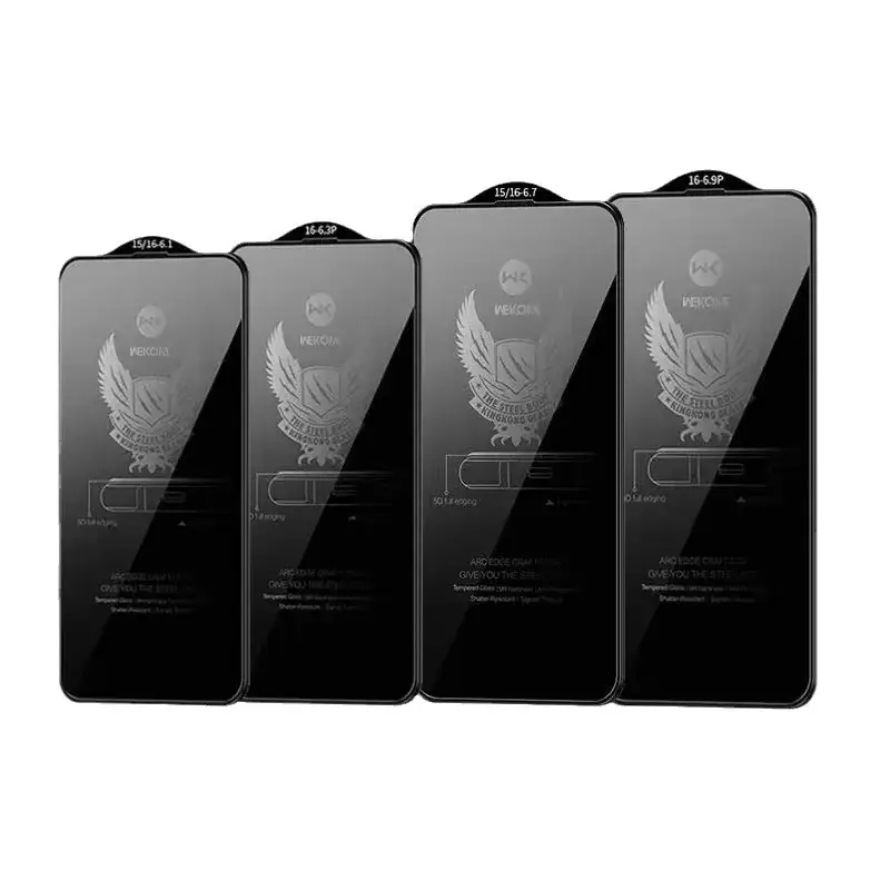 iPhone Cold Carving Anti-Peeping Film 4D Tempered Glass - Image 7