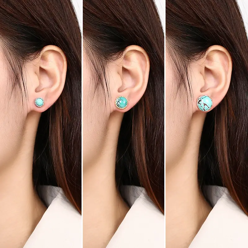 S925 Sterling Silver Vintage Earrings 5-12mm - Image 27