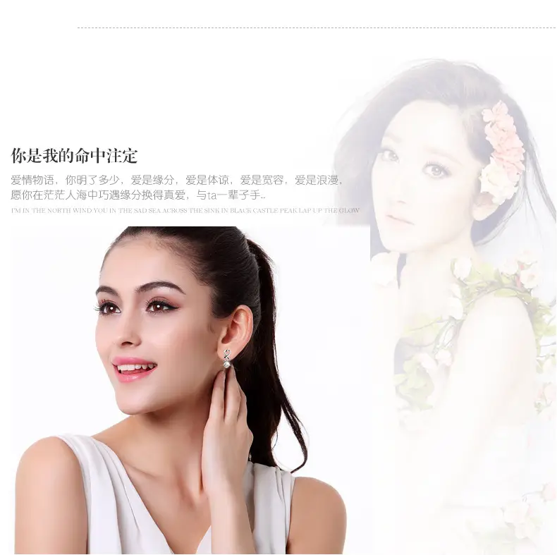 Heart Shaped 925 Plated Earrings for Women — feature 19
