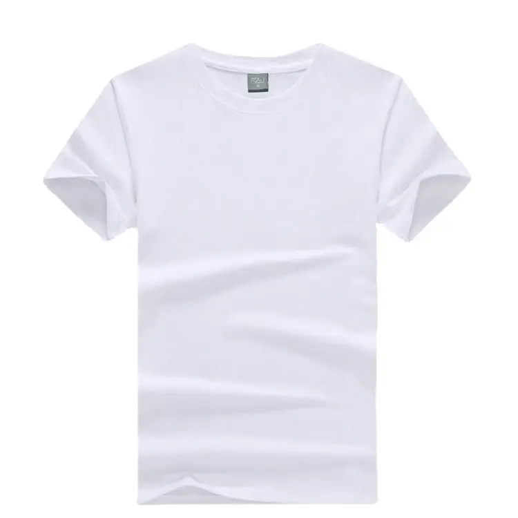 Men White Cotton Tie-Dyed Crew Neck T-Shirt 200g - Image 7