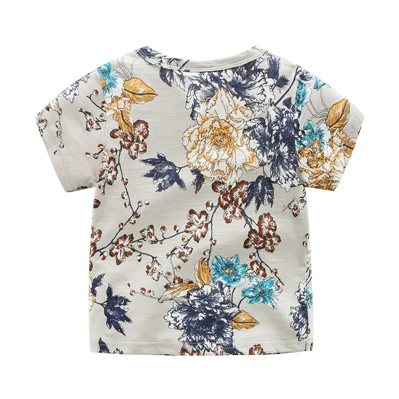 New European & American Kids Summer T-Shirt Short Sleeve Baby Coat