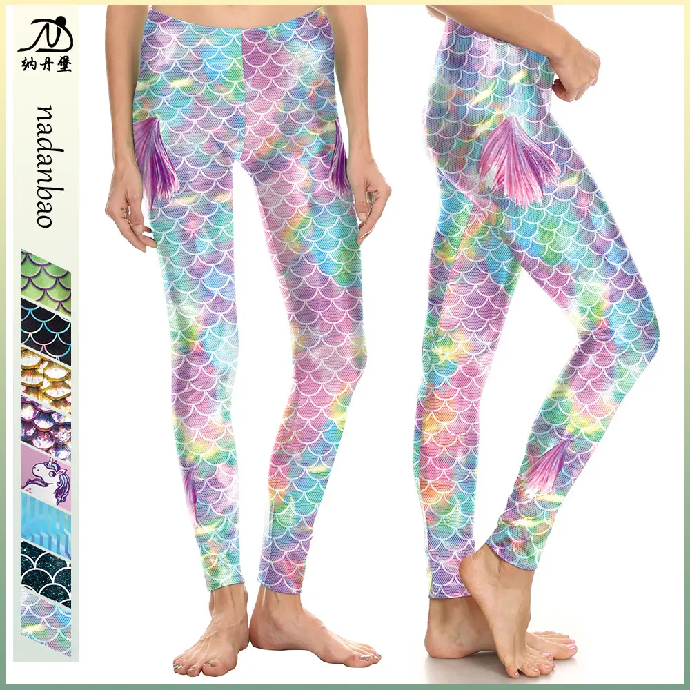 Women Fish Scale Leggings Hot Selling 2024 - Image 6