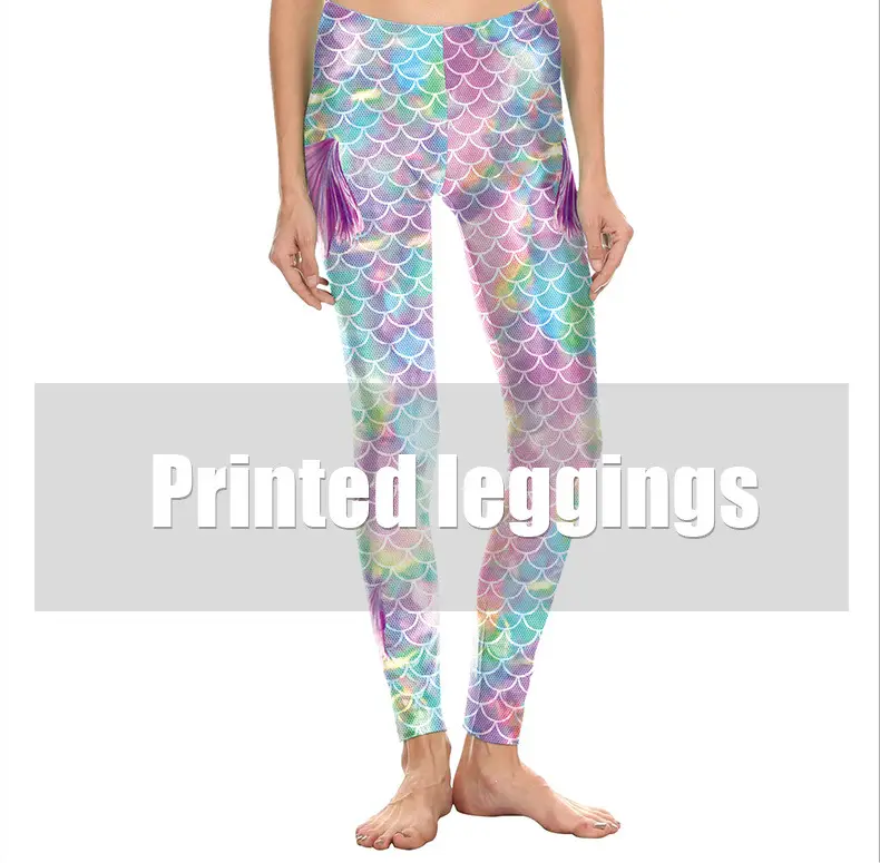 Women Fish Scale Leggings Hot Selling 2024 — feature 4