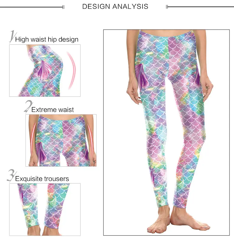 Women Fish Scale Leggings Hot Selling 2024 — feature 7