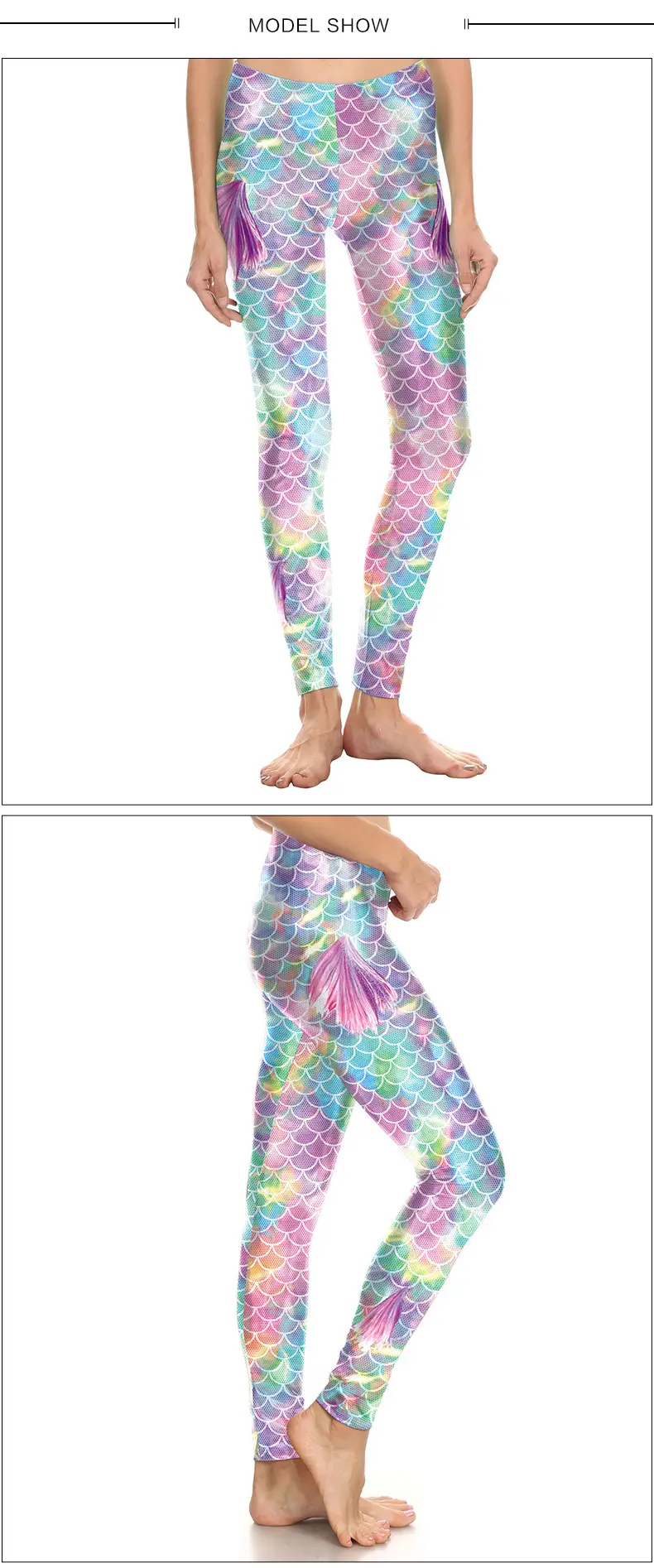 Women Fish Scale Leggings Hot Selling 2024 — feature 8