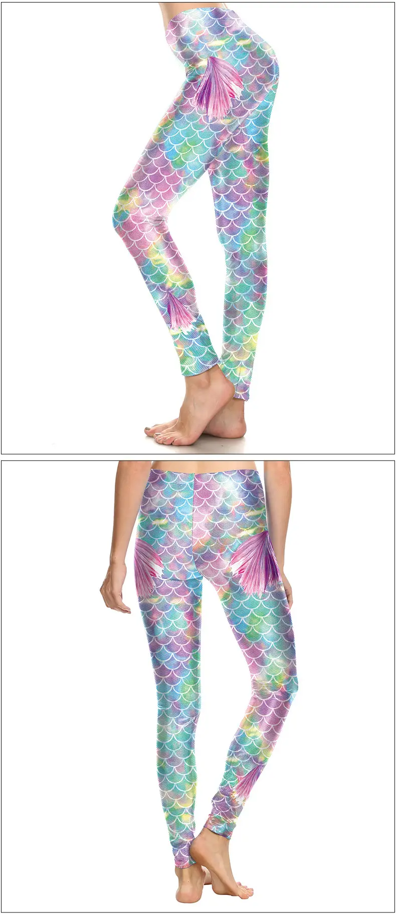Women Fish Scale Leggings Hot Selling 2024 — feature 9