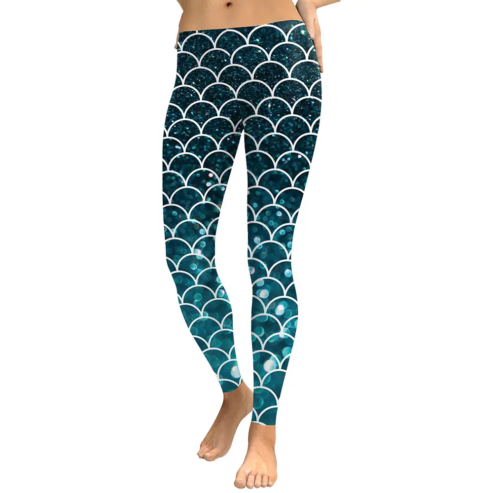 Women Fish Scale Leggings Hot Selling 2024 - Image 5