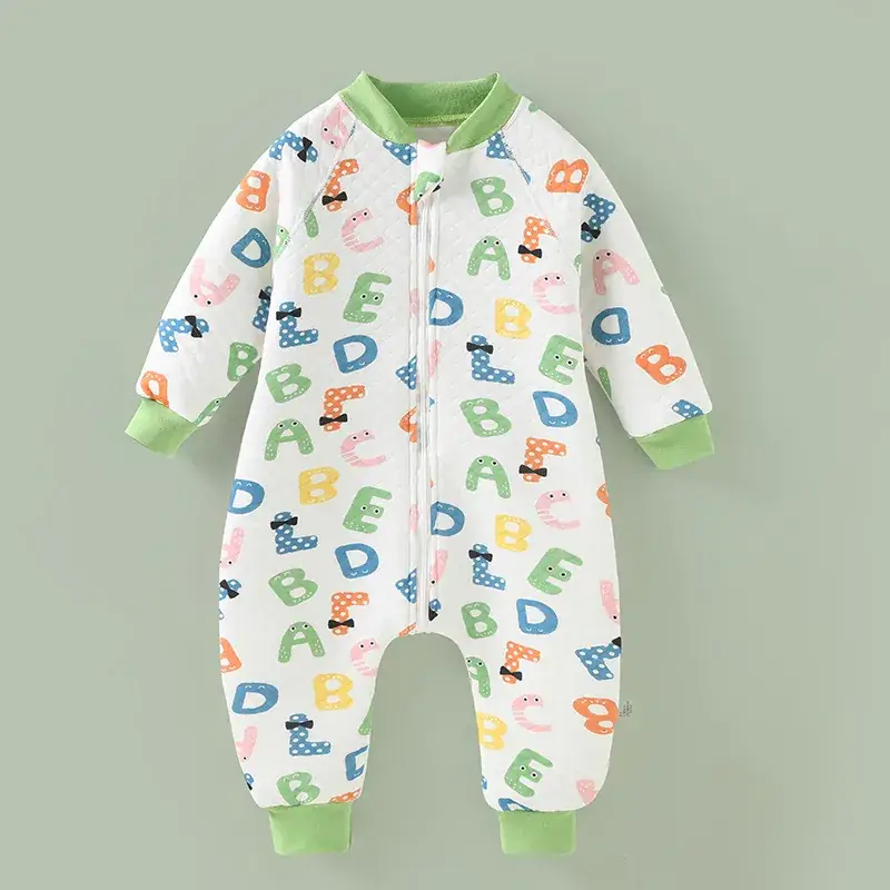 Baby Leg Sleeping Bag Cotton Air Cotton Warm Kick-proof Quilt - Image 6