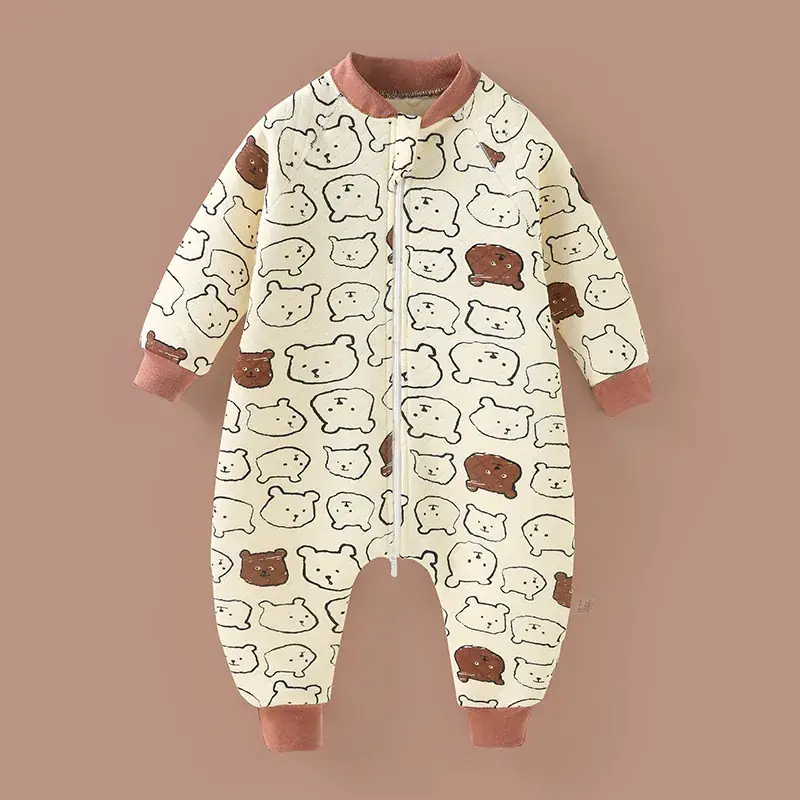 Baby Leg Sleeping Bag Cotton Air Cotton Warm Kick-proof Quilt - Image 16