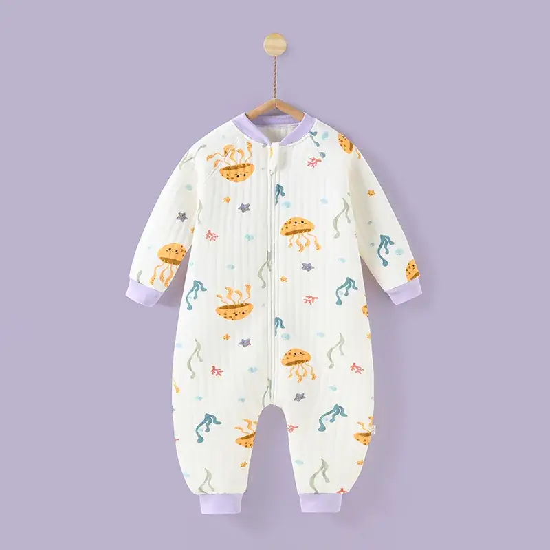 Baby Leg Sleeping Bag Cotton Air Cotton Warm Kick-proof Quilt - Image 10