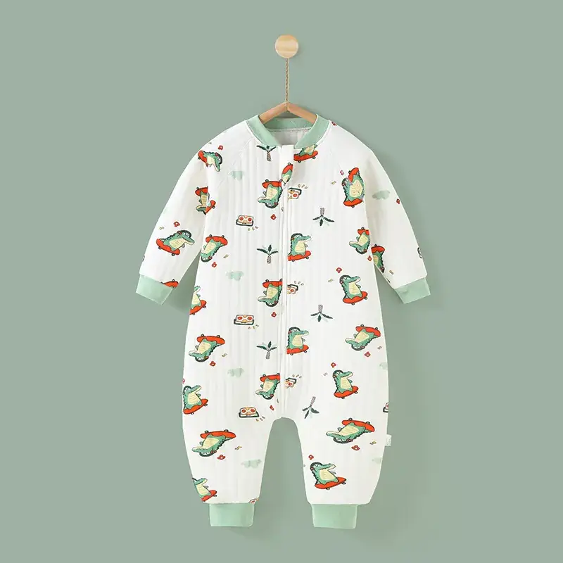 Baby Leg Sleeping Bag Cotton Air Cotton Warm Kick-proof Quilt - Image 7