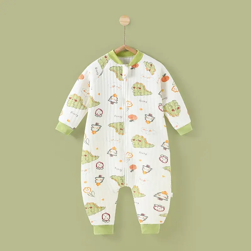 Baby Leg Sleeping Bag Cotton Air Cotton Warm Kick-proof Quilt - Image 8