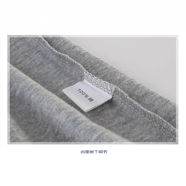 Korean Style Baby Undershirt Gray Round Neck Top - Image 5