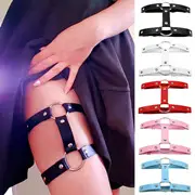 Double Ring Leather Choker for Women European American Fashion — feature 16