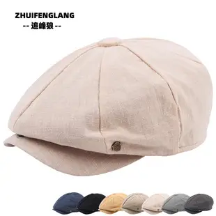 Navy Leather Rope Button Cap for Women — feature 9