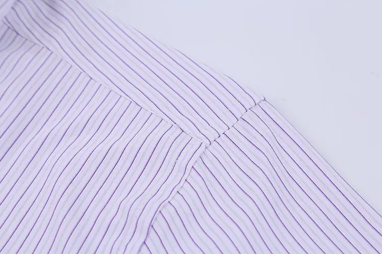 Dad Cotton Striped Long Sleeve Shirt - Image 18