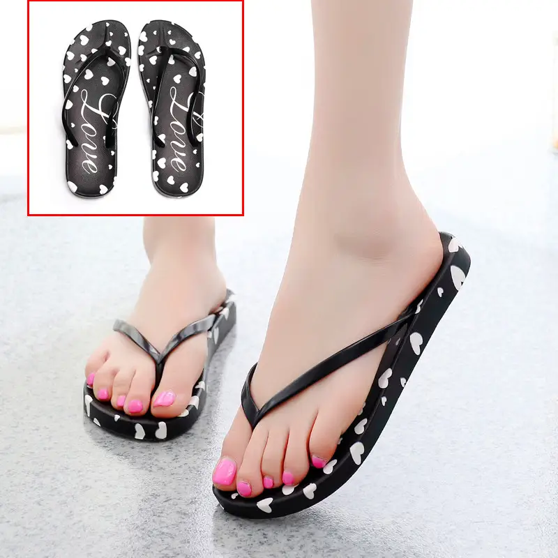 2025 Women's Star Print Flip Flops Summer Sandals