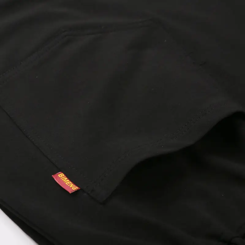 Bimont Plus Size Men's Black Fat Plus Shorts - Image 6