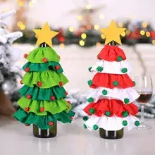 Christmas Chair Covers Snowman Design Red Green — feature 5