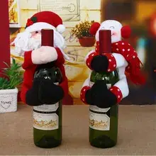 Christmas Chair Covers Snowman Design Red Green — feature 7