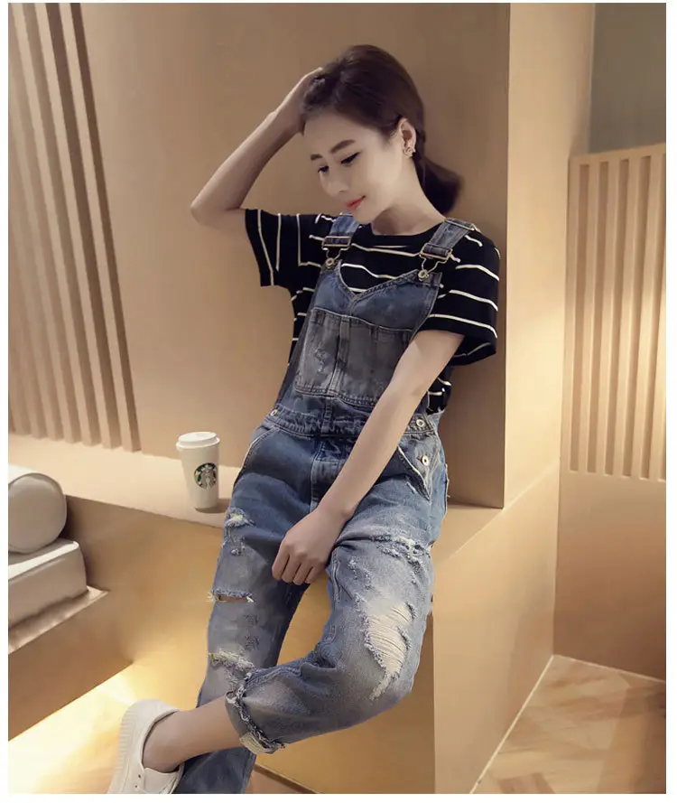 Women Striped Short Sleeve T-Shirt Loose Fit Drop Shipping — feature 22