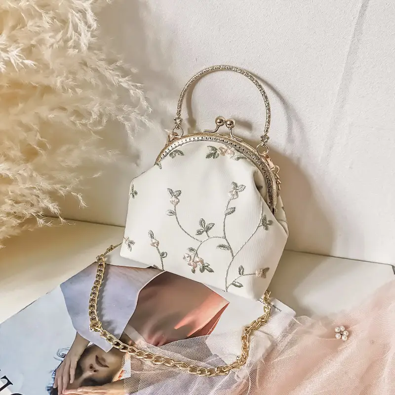 Women's 2025 Summer Crossbody Bag with Lace Design