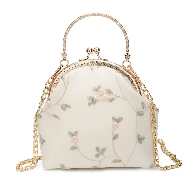 Women's 2025 Summer Crossbody Bag with Lace Design