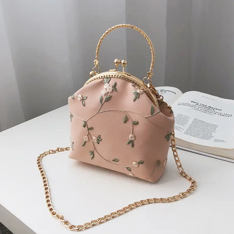 Women's 2025 Summer Crossbody Bag with Lace Design
