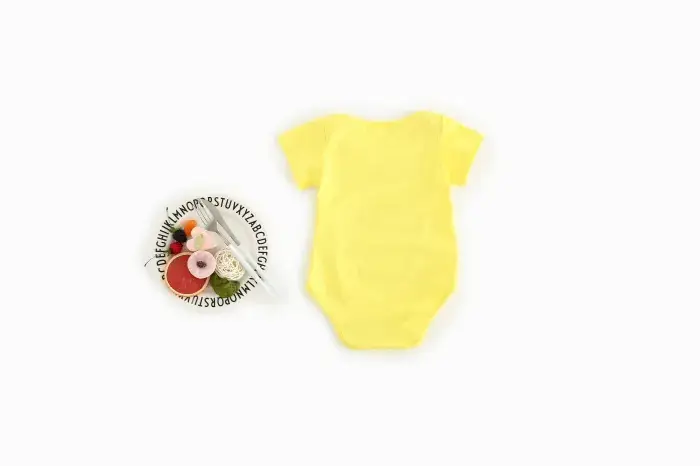 Yellow Mustard Cartoon Baby Suit for Kids — feature 11