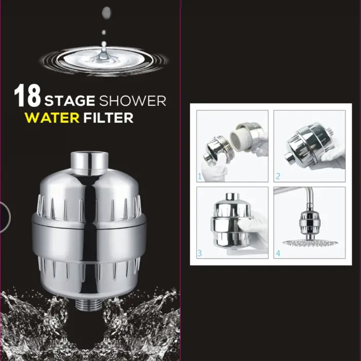 10-24 Inch Stainless Steel Water Purifier Shower Filter