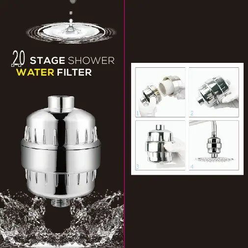 10-24 Inch Stainless Steel Water Purifier Shower Filter