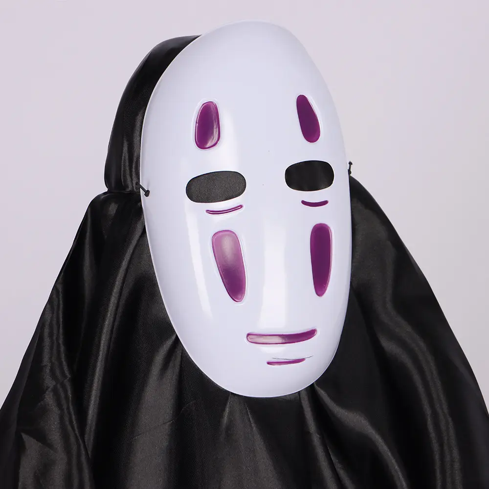 Halloween Ghost Cosplay Suit Black Full Set - Image 4