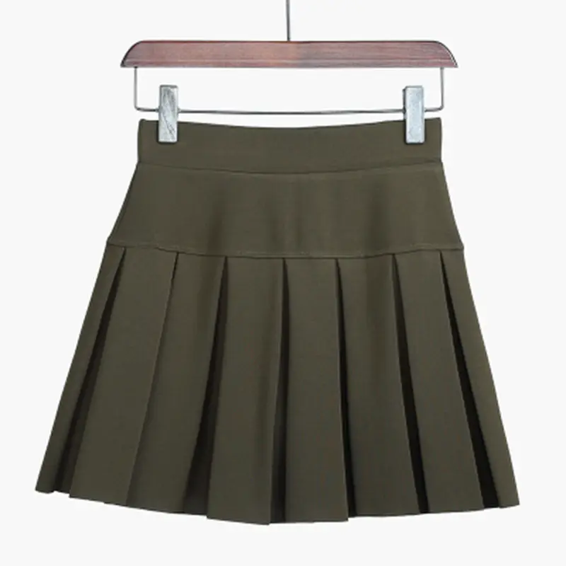Red Square Dance Skirt Women's Elastic Waist Large Size - Image 4