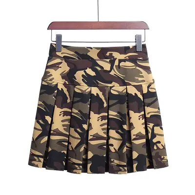 Red Square Dance Skirt Women's Elastic Waist Large Size - Image 5