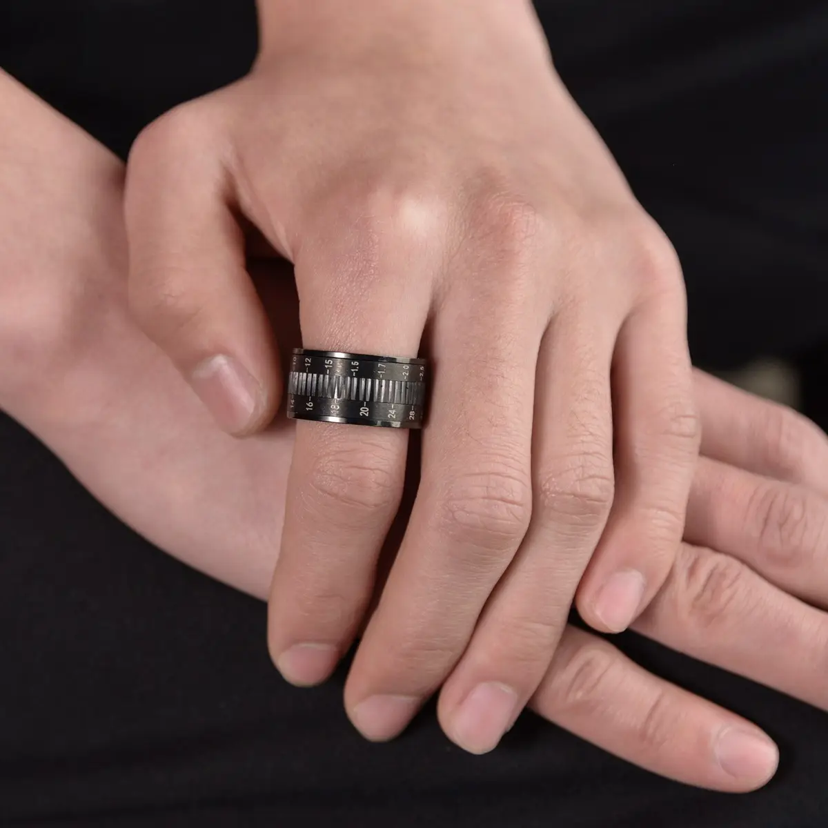12mm Stainless Steel Rotatable Lens Ring Yiwu - Image 3